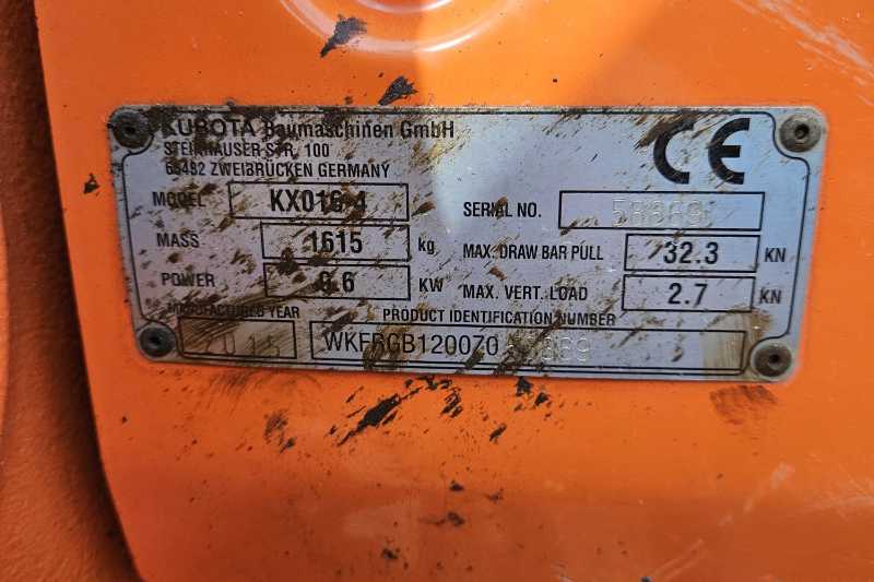 OmecoHub - Immagine KUBOTA KX016-4